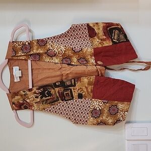 Christina James Copper Rayon Fabric